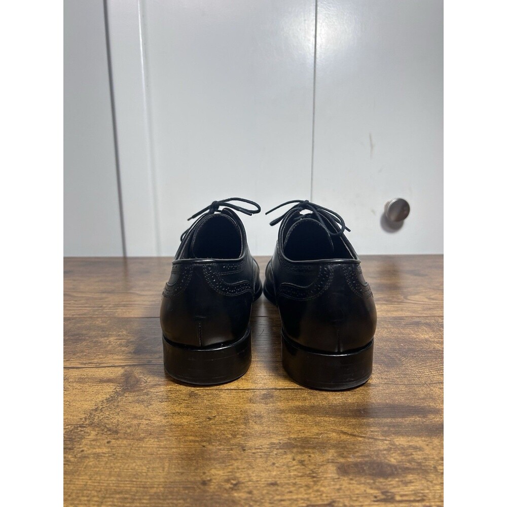 To Boot New York Adam Derrick Black Leather Oxfords Men's Shoes Sz 8.5 Italian - Picture 4 of 10